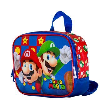 Lancheira-Vermelho-Kids-Super-Mario-|-Luxcel-Tamanho--UN---Cor--VERMELHO-0